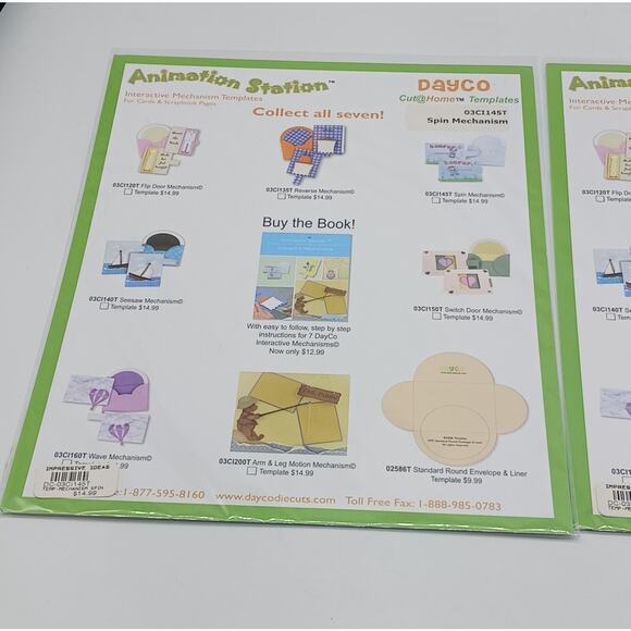 Lot of Paper Crafting Templates Impression Obsession Marianne Rule it Up Dayco - Picture 6 of 13